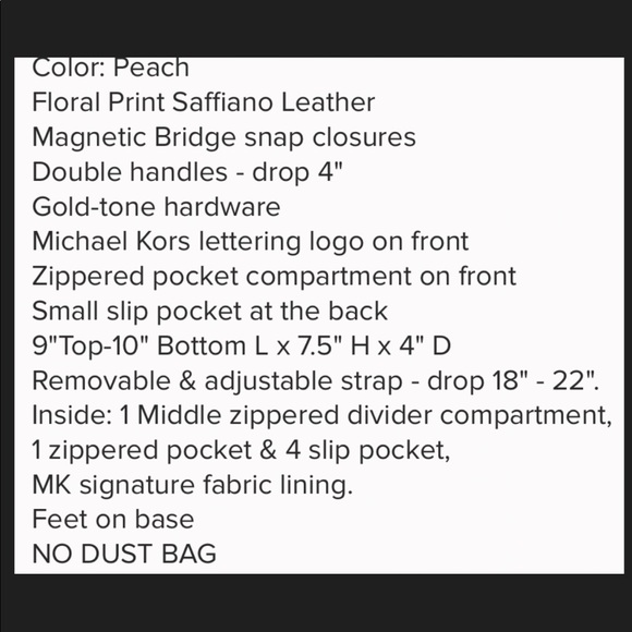 Michael Kors Haylee & matching wallet wristlet - Picture 6 of 8